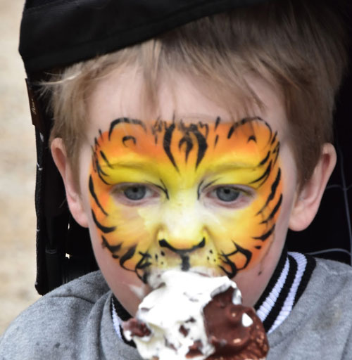 face painting eltham festival