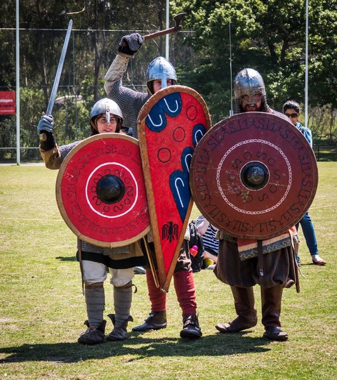 new varangian guard new-varangian-guard Eltham Festival